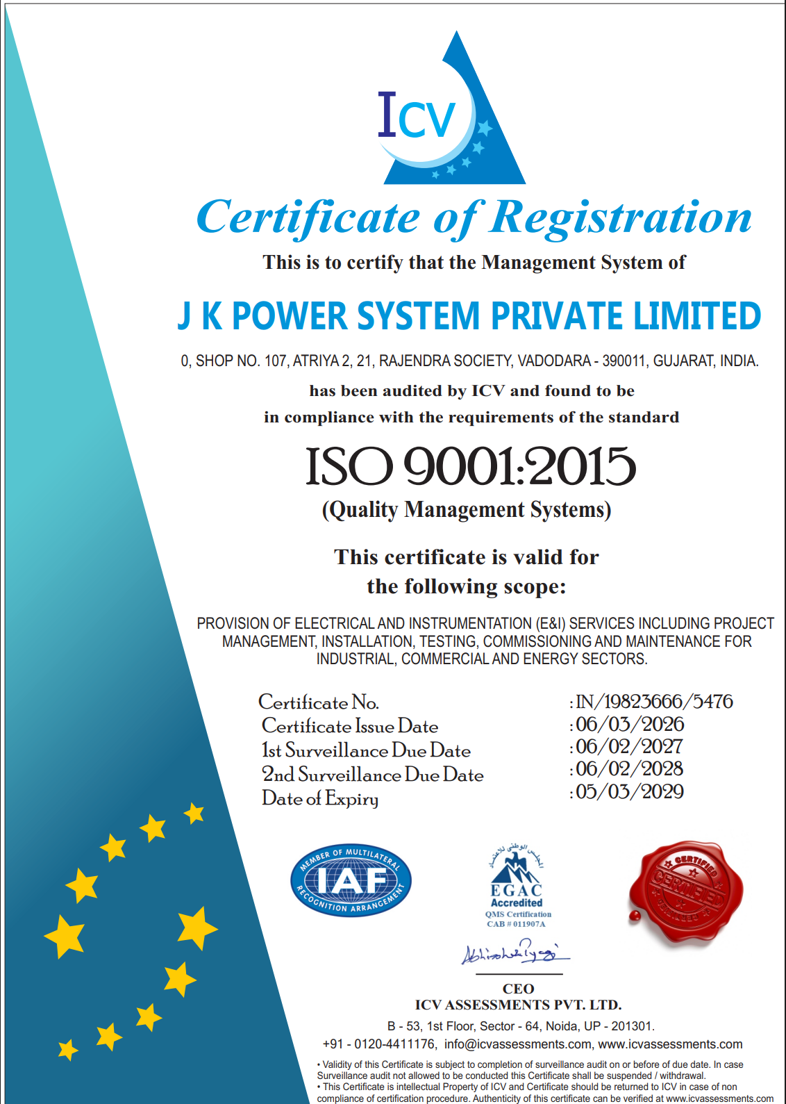 Certificate 6